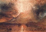 J.M.W. Turner Mount Vesuvius in Eruption oil on canvas